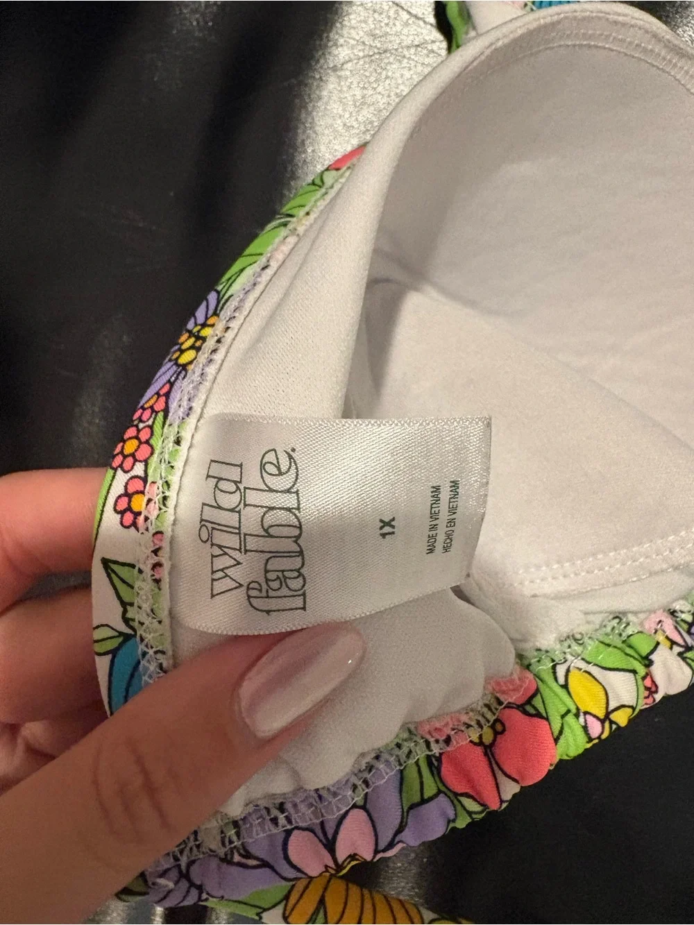Wild Fable Bikini Top 1X